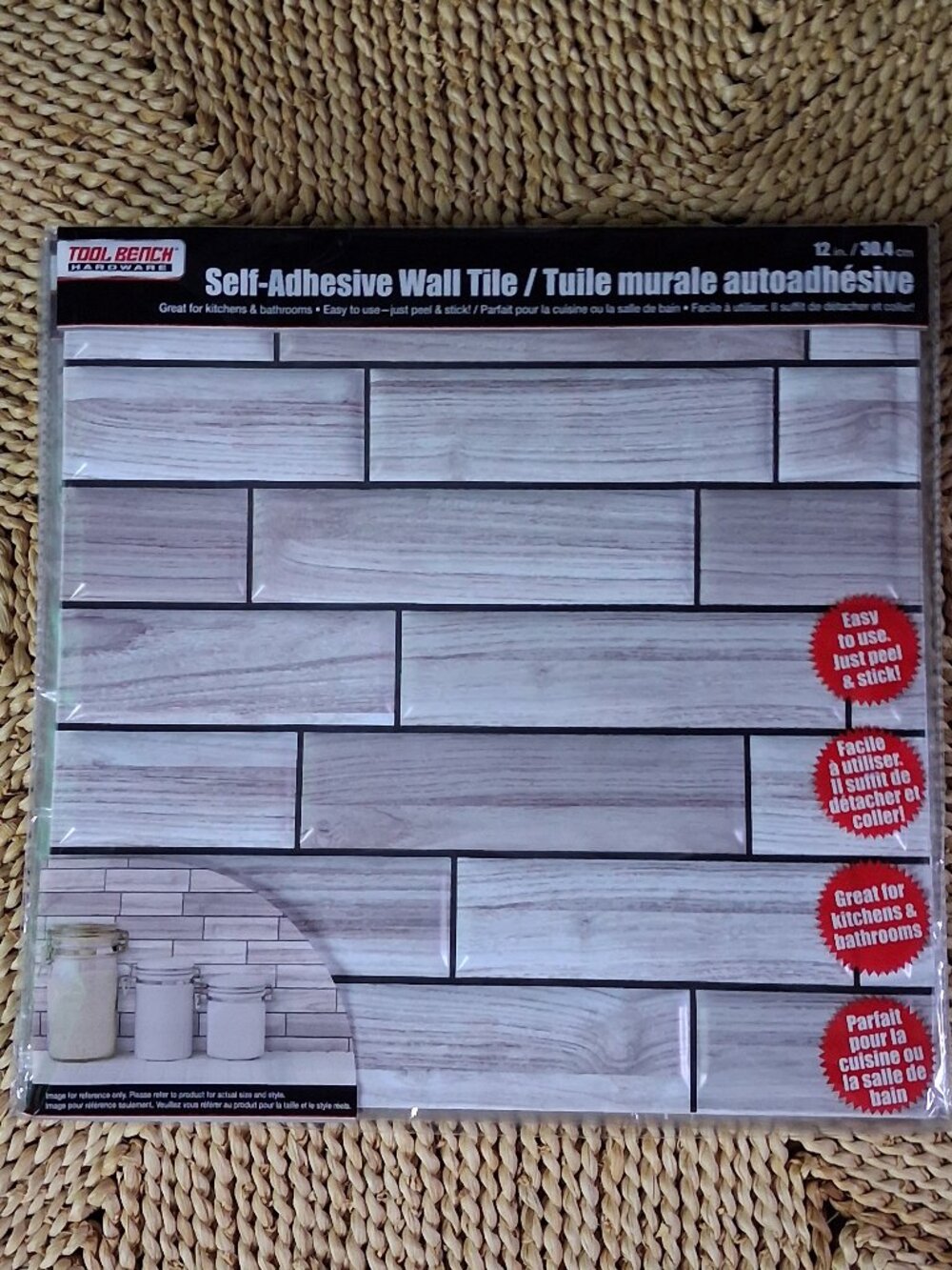 Tool Bench Self-Adhesive Wall Pieces